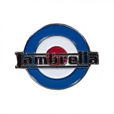Lambretta MOD Target Pin Badge