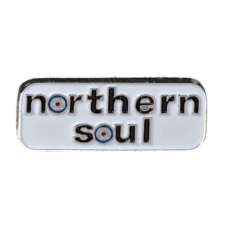 Northern Soul Small Rectangle Pin Badge