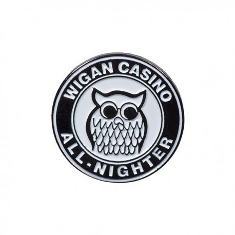 Wigan Casino All-Nighter Pin Badge