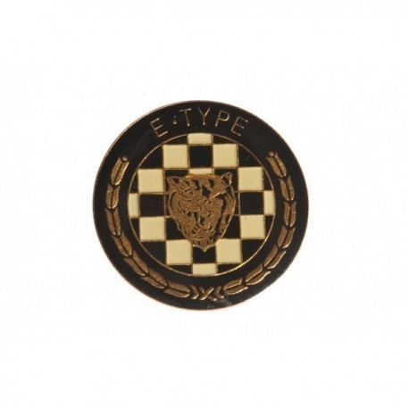 Jaguar E-Type Racing Pin Badge