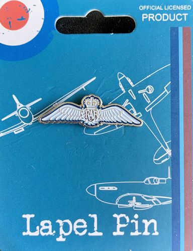 Royal Air Force Vintage Logo Lapel Pin Badge