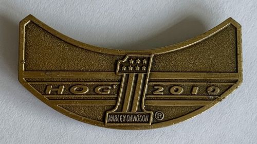 Harley Davidson Hog 2010 Pin Badge