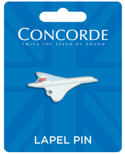 Concorde Aircraft Pin Badge