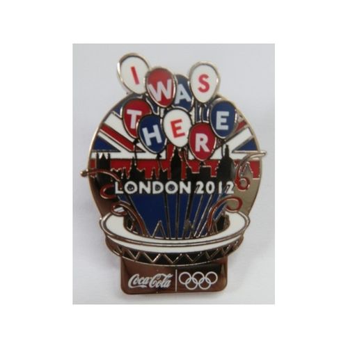 London 2012 Olympic - Coca Cola - I Was There Pin Badge