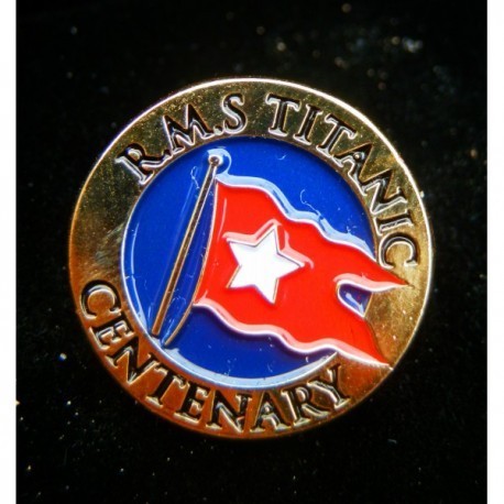 RMS TITANIC Centenary (1912-2012) Official Pin Badge