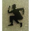 Ska Dancing Man Cut Out Pin Badge