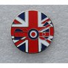 MOD Union Jack Circular Pin Badge