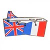 Concorde Flags Pin Badge