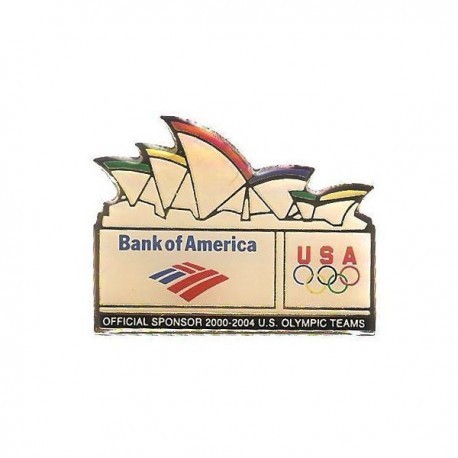ATHENS 2004 OLYMPIC 'BANK OF AMERICA' SPONSOR PIN A