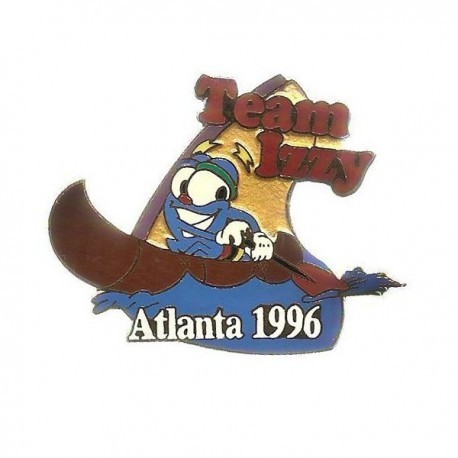 ATLANTA 1996 OLYMPIC 'TEAM IZZY' MASCOT PIN B