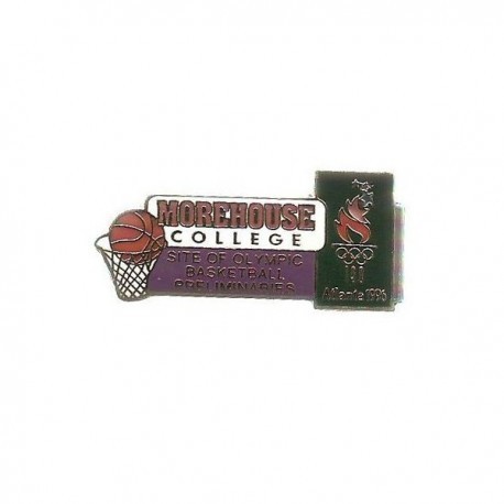 Atlanta 1996 Olympic Morehouse College Basketball Stadium Pin