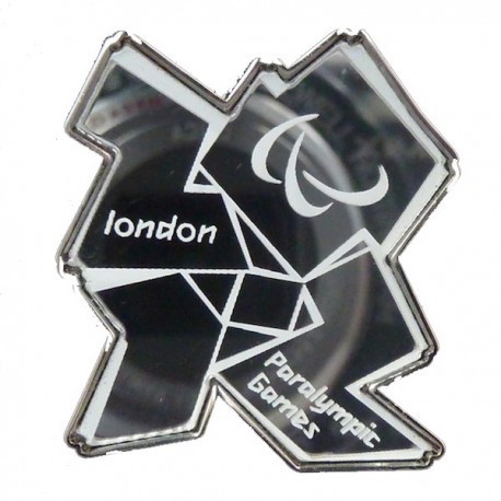London 2012 Paralympic Mirror Pin Badge