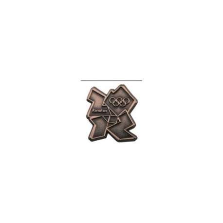 London 2012 Olympic Mini Bronze Logo Pin Badge