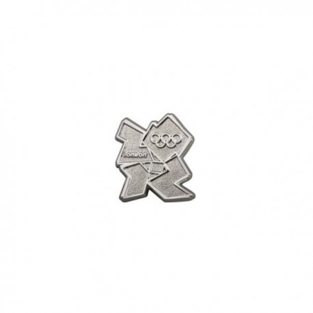 London 2012 Olympic Mini Silver Logo Pin Badge