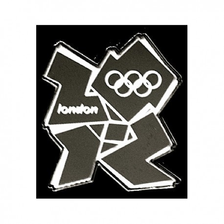 London 2012 Olympic Mirror Logo Pin Badge