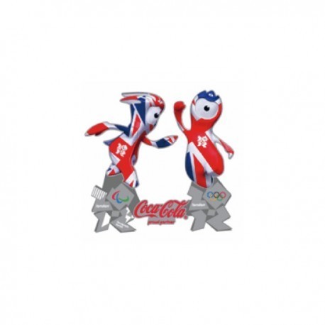 London 2012 Olympic Coca-Cola Union Jack Mascots