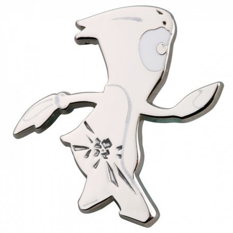 London 2012 Paralympic Mandeville Silver Pose Pin Badge