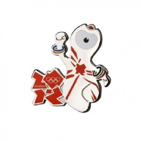 London 2012 Olympic Wenlock Core Pose Pin Badge