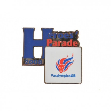 London 2012 Paralympic Heroes Parade GB Pin Badge