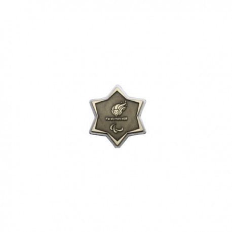 London 2012 Paralympic Mandeville GB Star Pin Badge