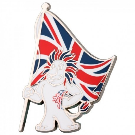 London 2012 Olympic Team GB Pride Flag Pole Metal Pin Badge