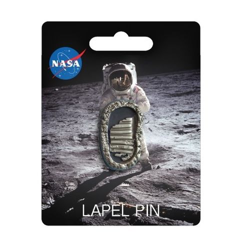 NASA Boot Lapel Pin Badge
