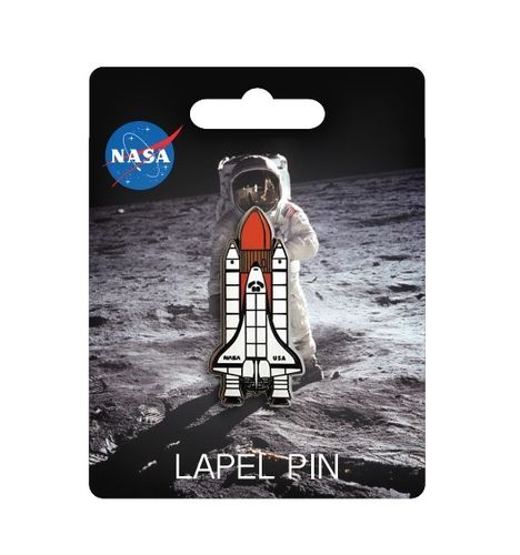 NASA Rocket & Shuttle Lapel Pin Badge