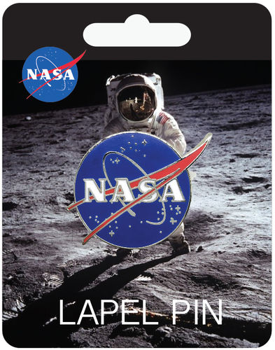 NASA Logo Lapel Pin Badge