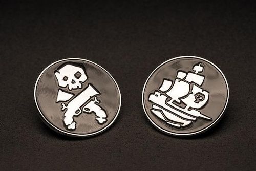 Sea of Thieves Limited Edition Giant Pin Badge Set