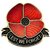 Poppy/Remembrance Day Pin Badges