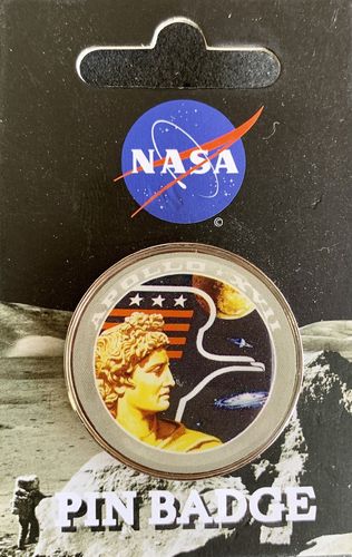 NASA Apollo XVII Pin Badge
