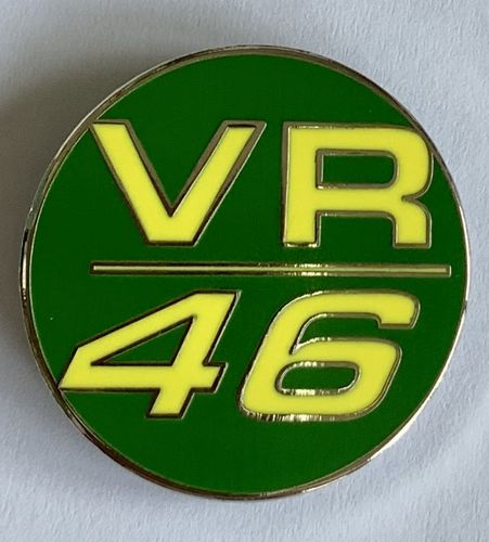 Valentino Rossi VR 46 Pin Badge (Green)