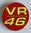 Valentino Rossi VR 46 Pin Badge (Red)