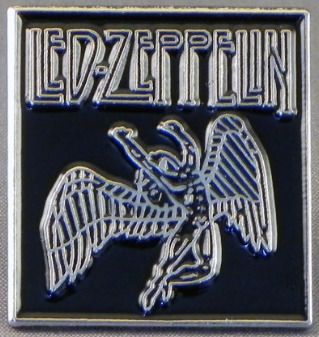 Led Zeppelin Pin Badge