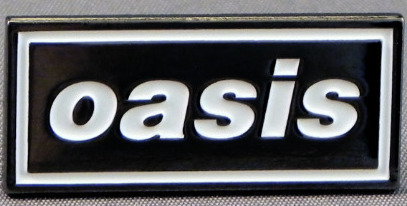 Oasis Pin Badge