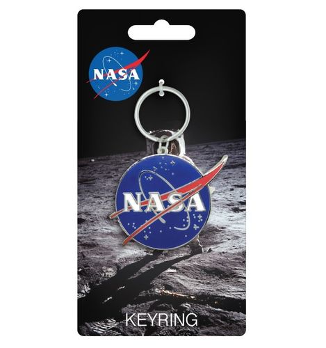 NASA Logo Metal Keyring