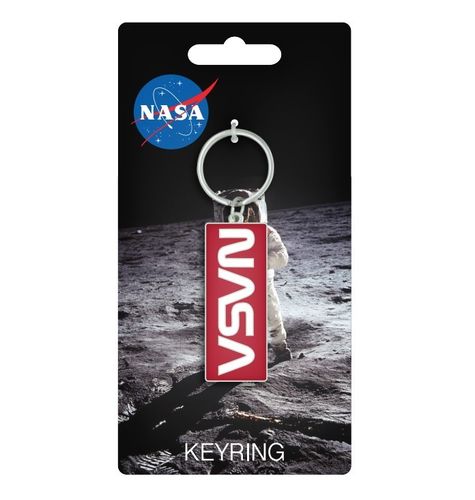 NASA Retro Logo Keyring
