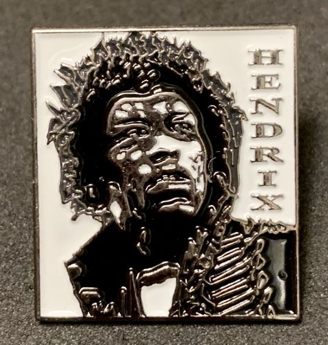 Jimi Hendrix Pin Badge