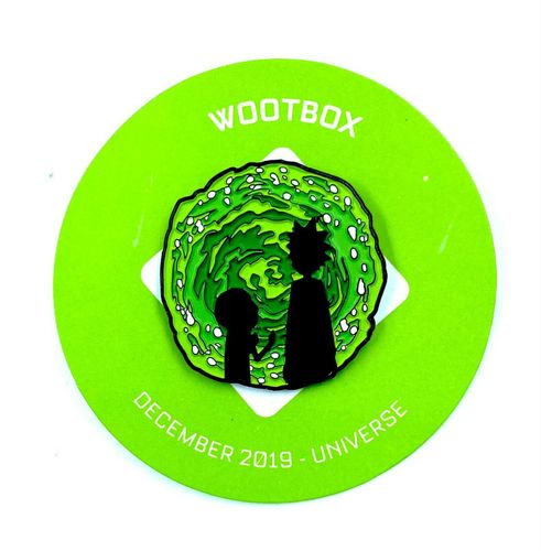 Rick and Morty Wootbox Exclusive Pin Badge