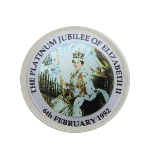 Queen Elizabeth II Platinum Jubilee 2022 Pin Badge #1