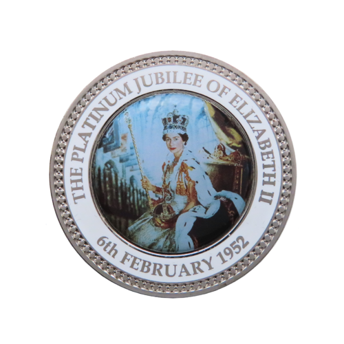 Queen Elizabeth II Platinum Jubilee 2022 Commemorative Coin