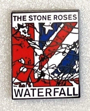 The Stone Roses Waterfall Pin Badge