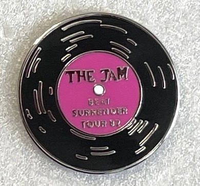 The Jam Beat Surrender Pin Badge