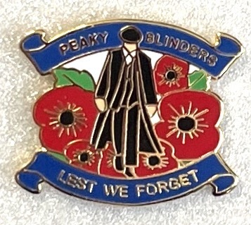 Peaky Blinders Poppy Pin Badge