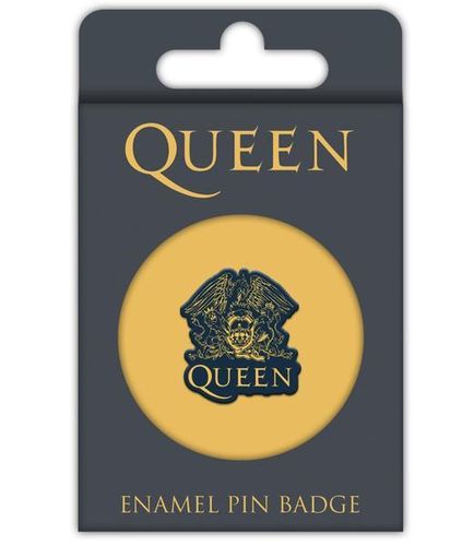 Queen Crest Pin Badge