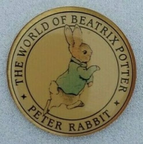 Beatrix Potter The World of Peter Rabbit Pin Badge