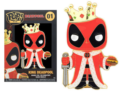 Funko Pop! Enamel Pin Marvel King Deadpool