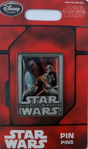 Star Wars The Force Awakens Disney Store Force Friday Pin Badge