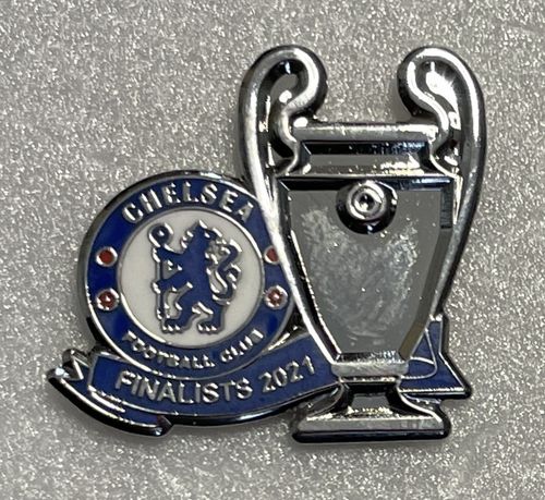 Chelsea Champions League Finalists 2021 Pin Badge
