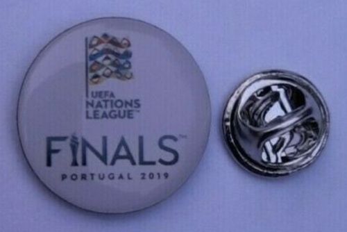 UEFA Nations League Logo Portugal 2019 Pin Badge